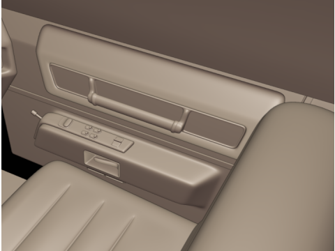 4 doors cadillac deville sedan 1975 3d print model Model do druku 3D
