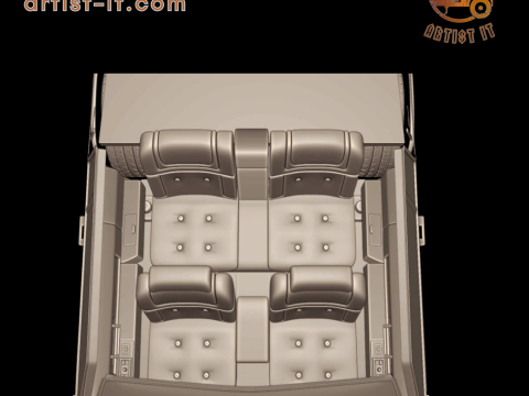 Cadillac eldorado 1983 3d print model 3D Print Model