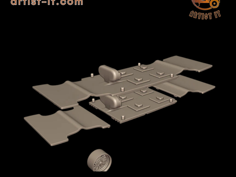 Cadillac eldorado 1983 3d print model 3D Print Model