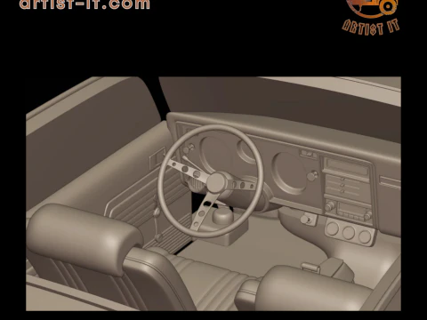 Baldwin motion chevelle 1969 3D Print Model