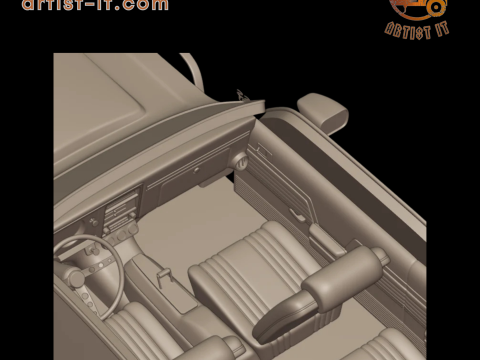 Baldwin motion chevelle 1969 3D Print Model