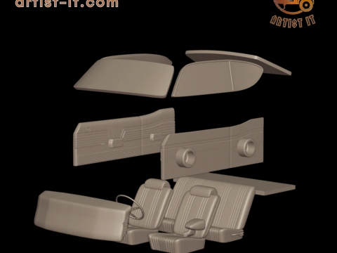 Baldwin motion chevelle 1969 3D Print Model