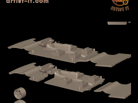 Baldwin motion chevelle 1969 3D Print Model