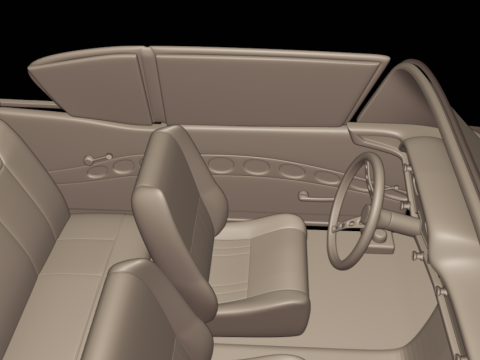 Chevrolet biscayne 2 door sedan 1958 3D Принт Модель