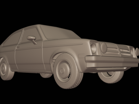 Chevrolet br chevette sl 1976 3D 打印模型