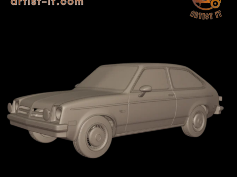 Chevrolet br chevette sl 1976 3D Print Model
