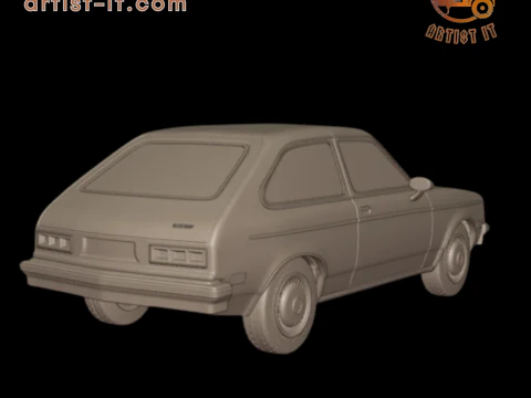 Chevrolet br chevette sl 1976 3D Print Model