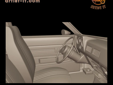 Chevrolet br chevette sl 1976 3D Print Model