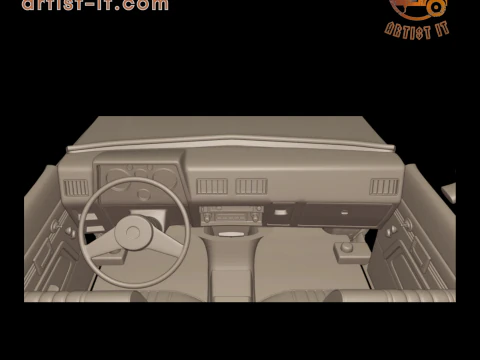 Chevrolet br chevette sl 1976 3D Print Model