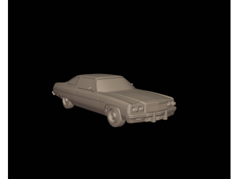 CHEVROLET CAPRICE 1975 3D Druckmodell
