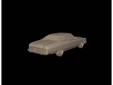 CHEVROLET CAPRICE 1975 3D Druckmodell