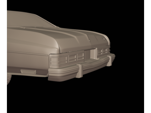 CHEVROLET CAPRICE 1975 3D Druckmodell