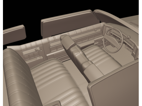 CHEVROLET CAPRICE 1975 3D Druckmodell