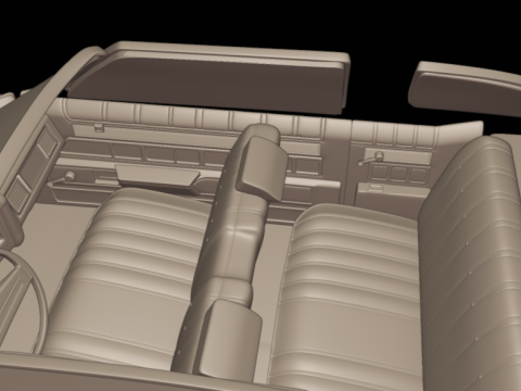 CHEVROLET CAPRICE 1975 3D Druckmodell