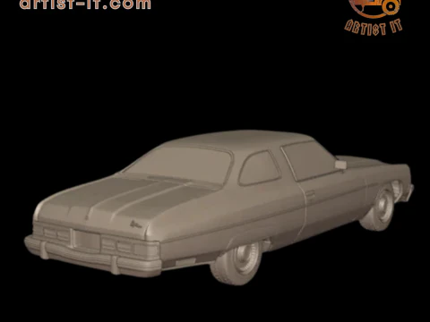 CHEVROLET CAPRICE 1975 3D Print Model