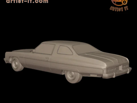 CHEVROLET CAPRICE 1975 3D Print Model