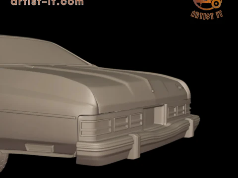 CHEVROLET CAPRICE 1975 3D Print Model