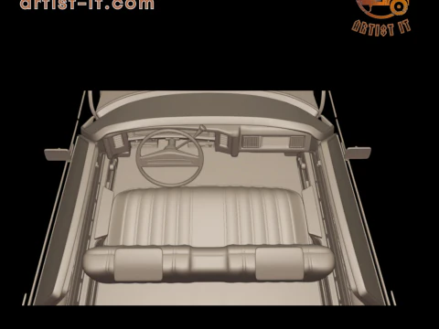 CHEVROLET CAPRICE 1975 3D Print Model