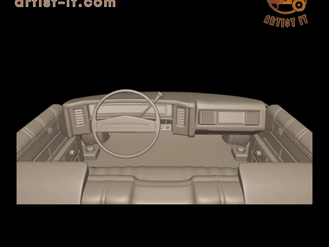 CHEVROLET CAPRICE 1975 3D Print Model