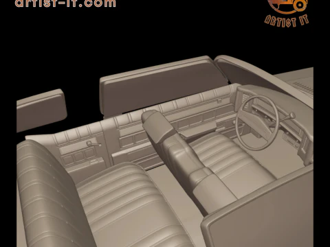 CHEVROLET CAPRICE 1975 3D Print Model