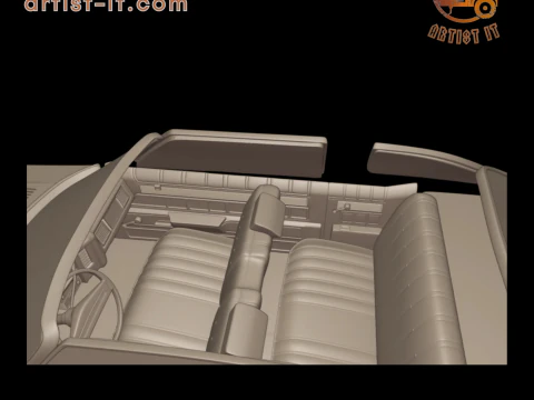 CHEVROLET CAPRICE 1975 3D Print Model