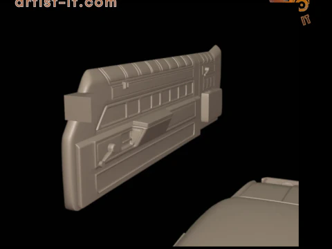 CHEVROLET CAPRICE 1975 3D Print Model