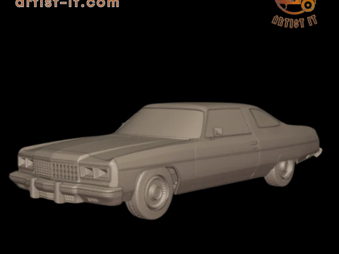 CHEVROLET CAPRICE 1976 3D printmodel