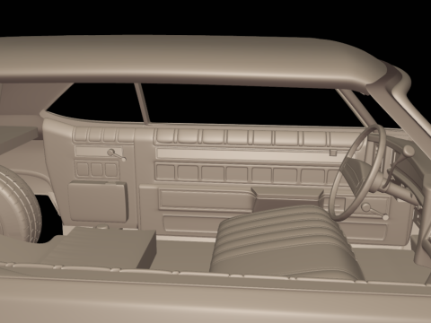 CHEVROLET CAPRICE CONVERTABLE 1973 Model Cetak 3D