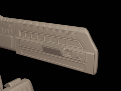 CHEVROLET CAPRICE CONVERTABLE 1973 Model Cetak 3D