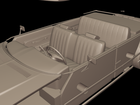 Chevrolet caprice 76 four doors 3D 프린트 모델