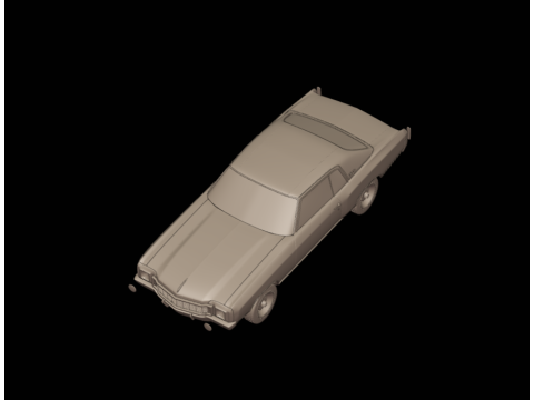 Chevrolet monte carlo 1972 Modelo de impresión 3D