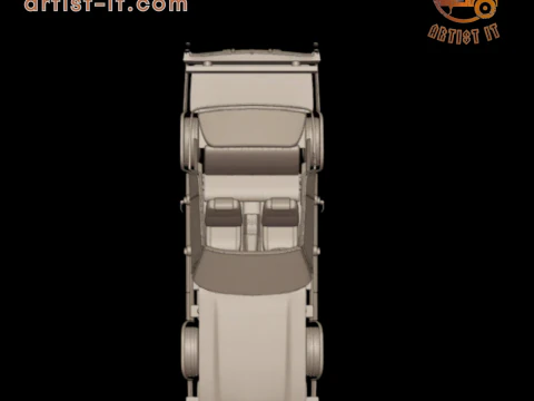 Chevrolet monte carlo 1972 3D Print Model