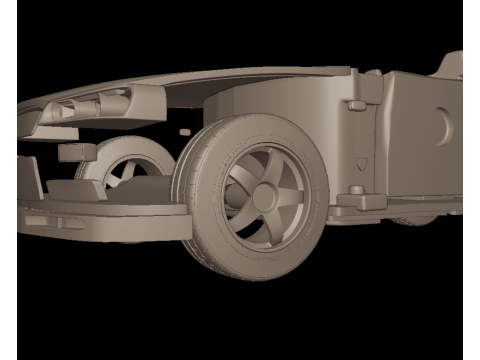 2002 NISSAN SKYLINE R 34 3D PRINT MODEL Model Cetak 3D