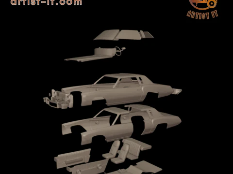 Monte carlo 73 3D PRINT MODEL 3D Print Model