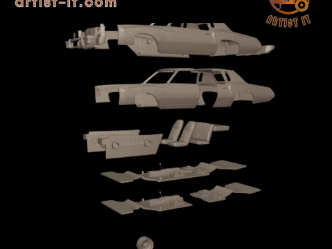 Monte carlo 73 3D PRINT MODEL 3D Print Model