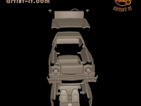 Monte carlo 73 3D PRINT MODEL 3D Print Model