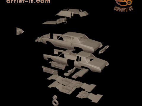Monte carlo 73 3D PRINT MODEL 3D Print Model