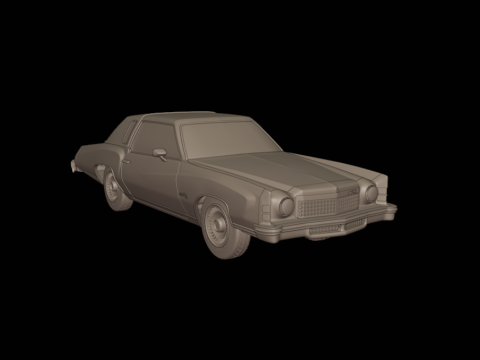 Monte carlo 74 3D PRINT MODEL 3D printmodel