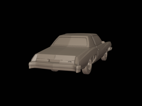 Monte carlo 74 3D PRINT MODEL 3D printmodel