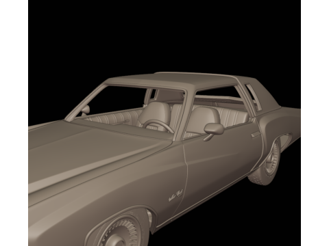 Monte carlo 74 3D PRINT MODEL 3D printmodel