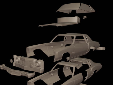Monte carlo 74 3D PRINT MODEL 3D printmodel