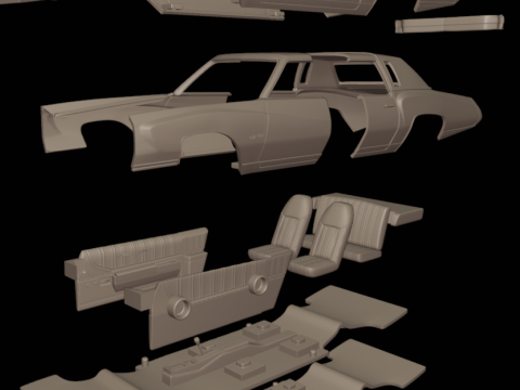 Monte carlo 74 3D PRINT MODEL 3D printmodel