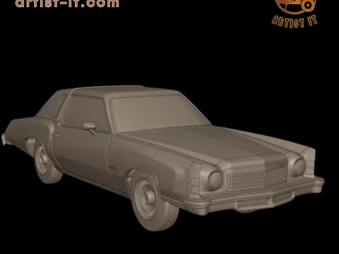 Monte carlo 74 3D PRINT MODEL 3D Print Model