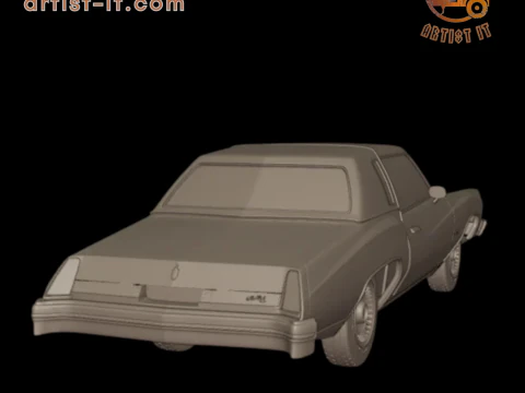 Monte carlo 74 3D PRINT MODEL 3D Print Model