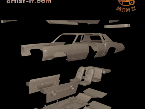 Monte carlo 74 3D PRINT MODEL 3D Print Model