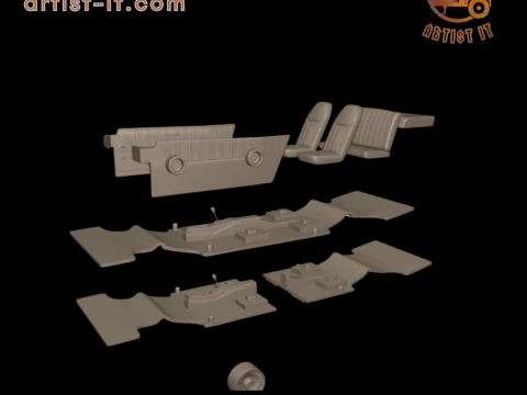 Monte carlo 74 3D PRINT MODEL 3D Print Model