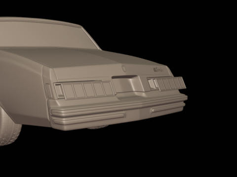 Chevrolet monte carlo 1978 Modèles 3D en vedette