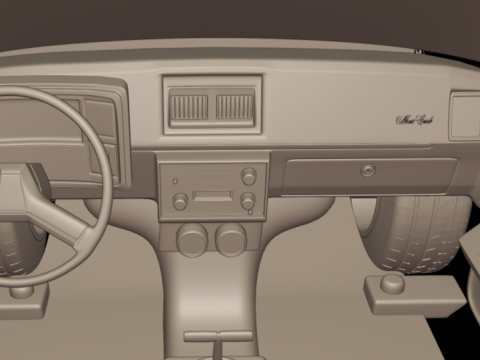 Chevrolet monte carlo 1978 Modèles 3D en vedette