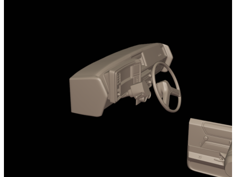Chevrolet monte carlo 1978 Modèles 3D en vedette