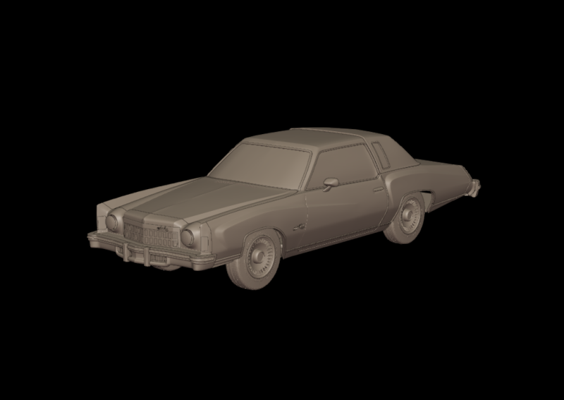 Chevrolet monte carlo 75 Model do druku 3D .c4d .max .obj .3ds .fbx .stl .blend